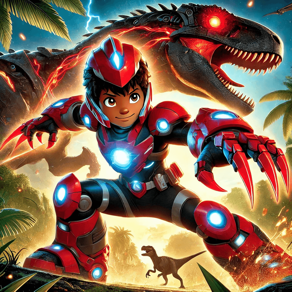 MJ Becomes Lucio, the Red Dinoster