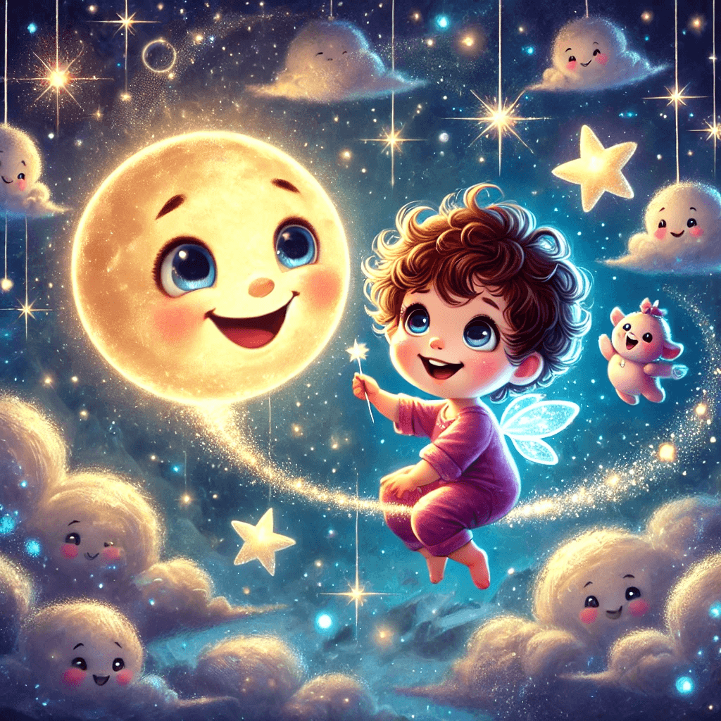 The Adventure of Max and the Friendly Moon