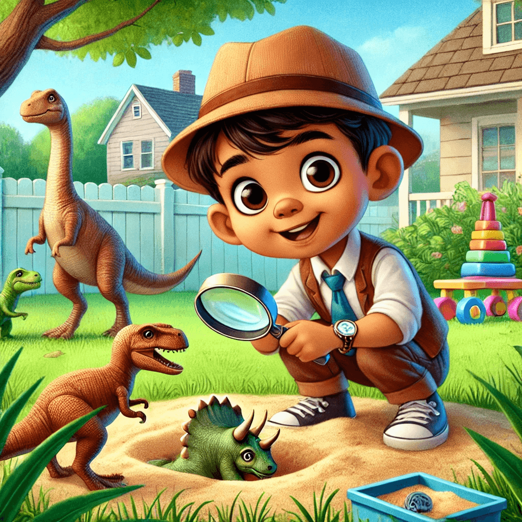 The Dino Detective Agency: A Kid's Adventure