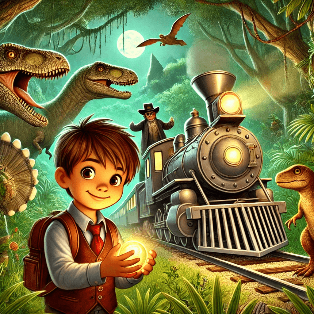 MJ and the Time-Traveling Train