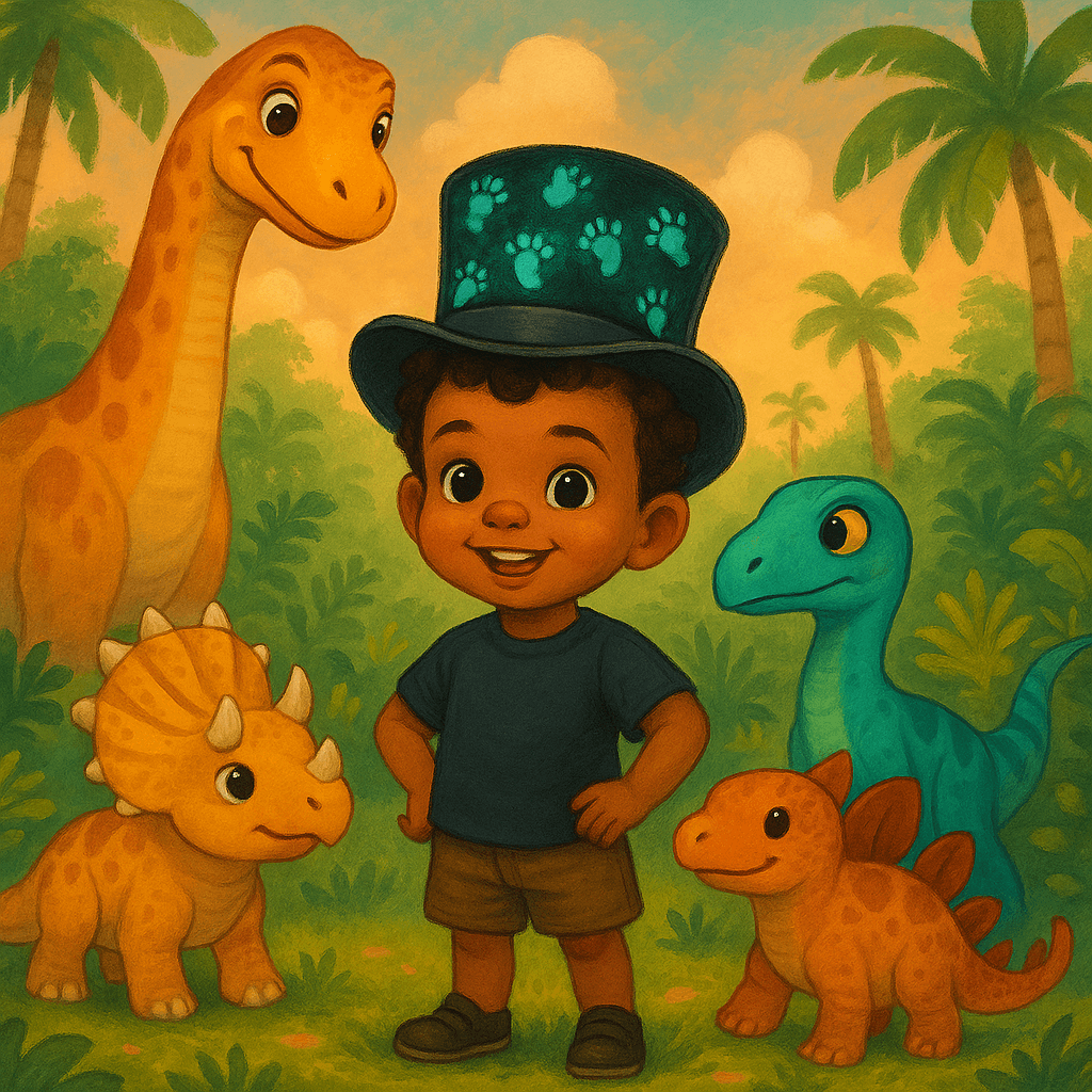 MJ and the Dinosaur Time Hat