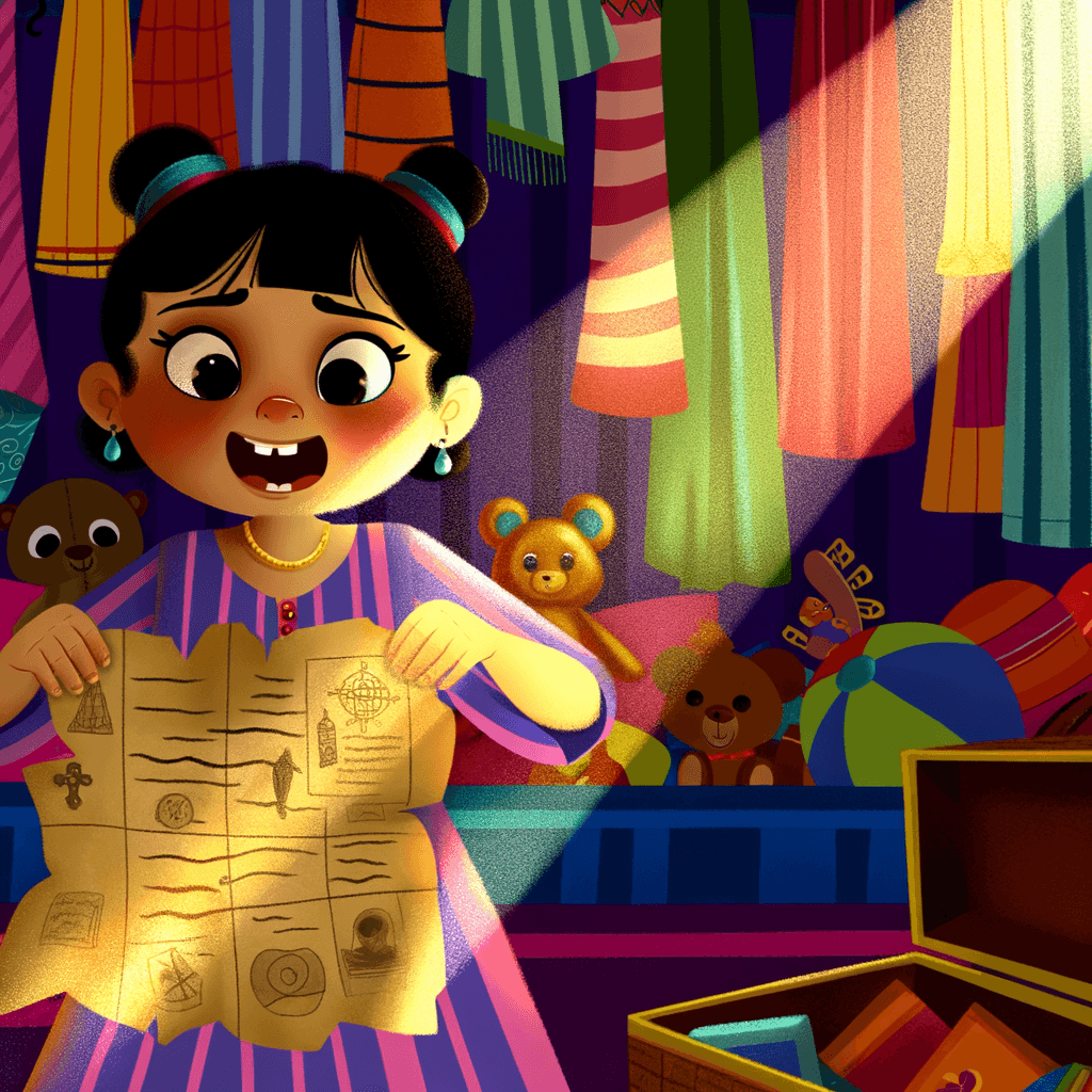 The Treasure Map in Kiki’s Closet