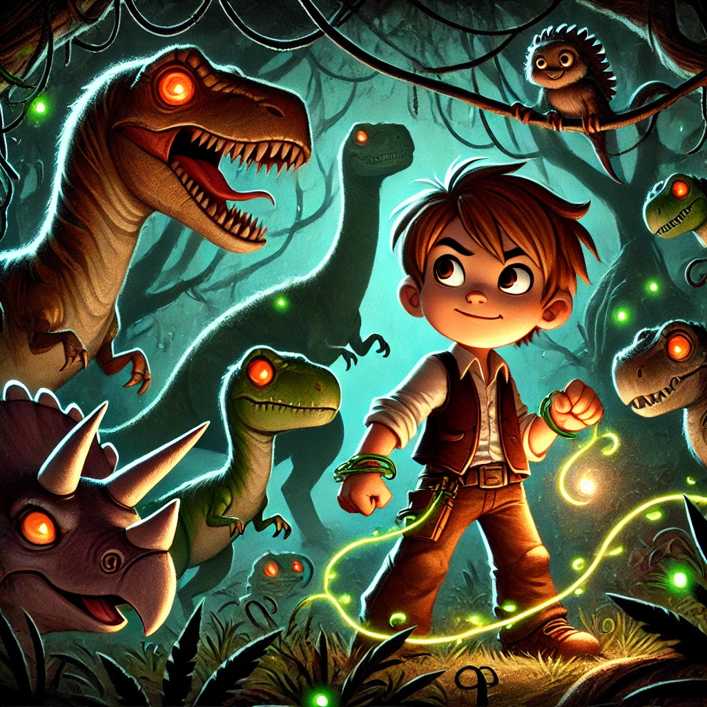 MJ and the Creepy Monster Dinosaurs