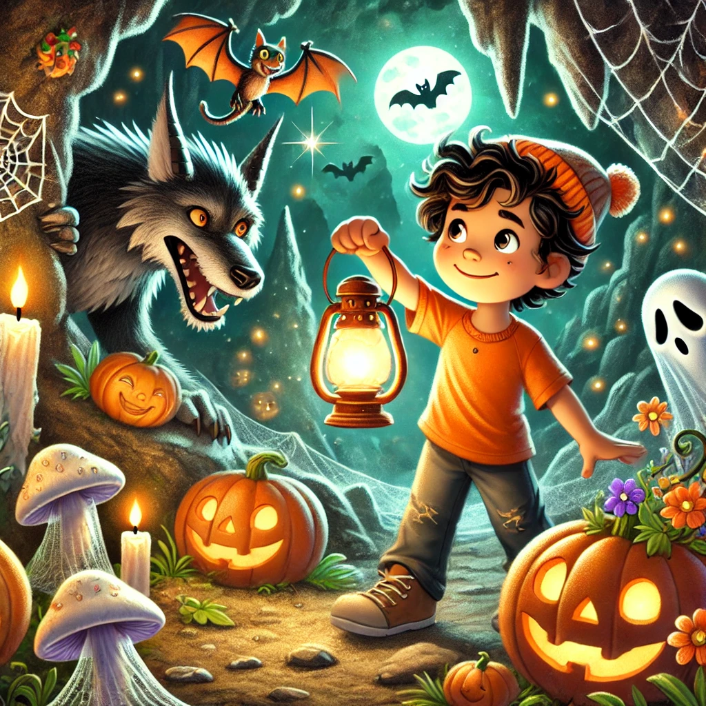 MJ and the Halloween Cave Adventure