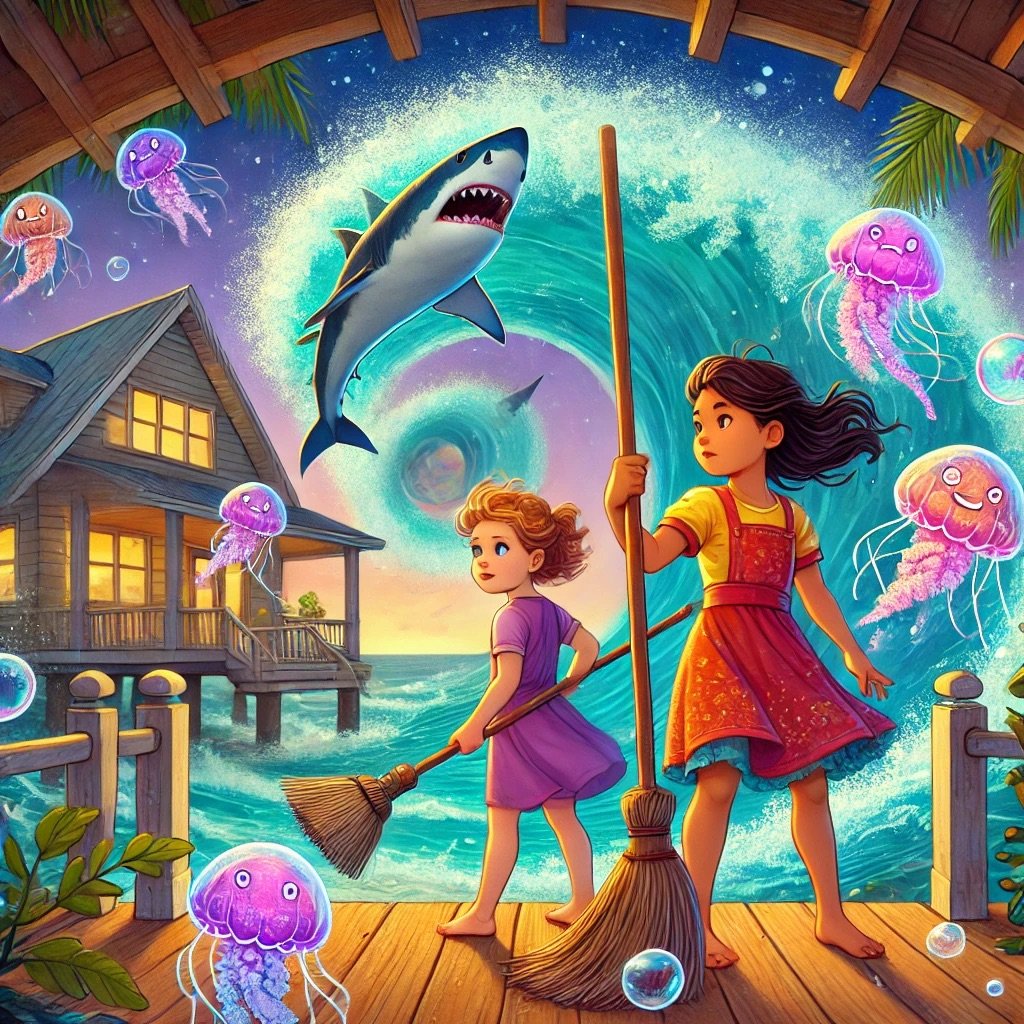 How Two Sisters Saved the Day from a Sharknado