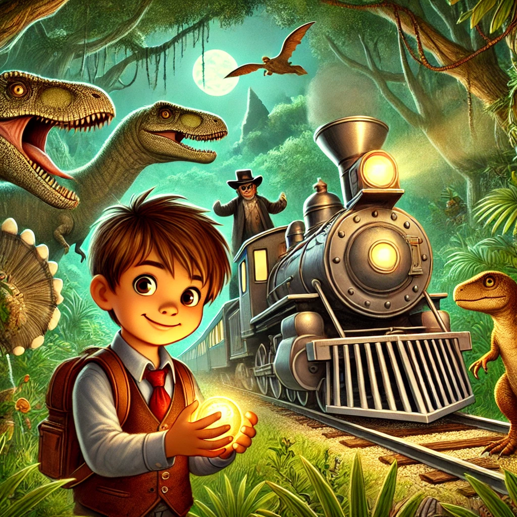 MJ and the Time-Traveling Train