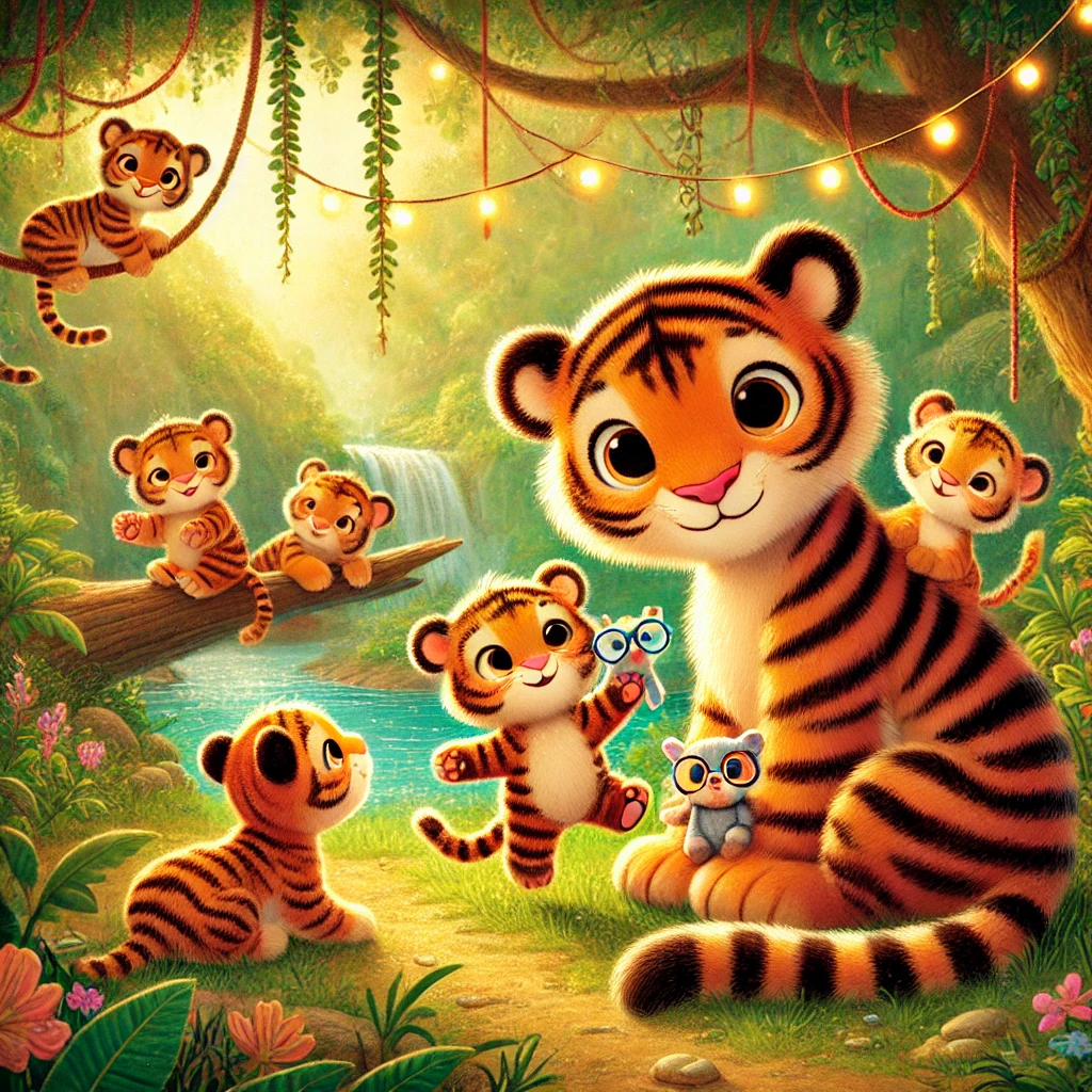Kiki the Tiger Cub’s Big Adventure