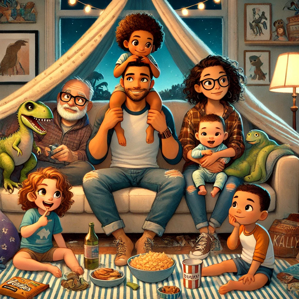 MJ and the Dinosaur Movie Adventure