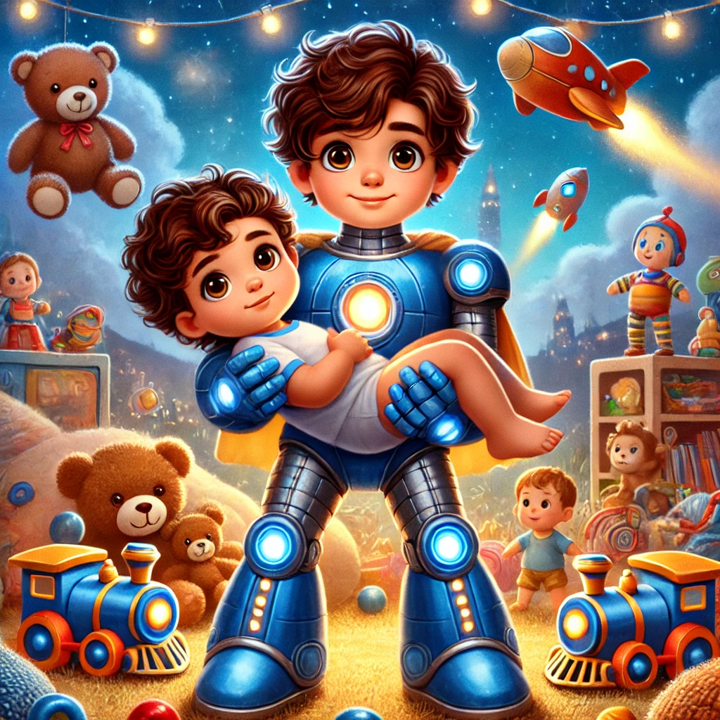 MJ the Superhero Robot and the Great LaLa Rescue