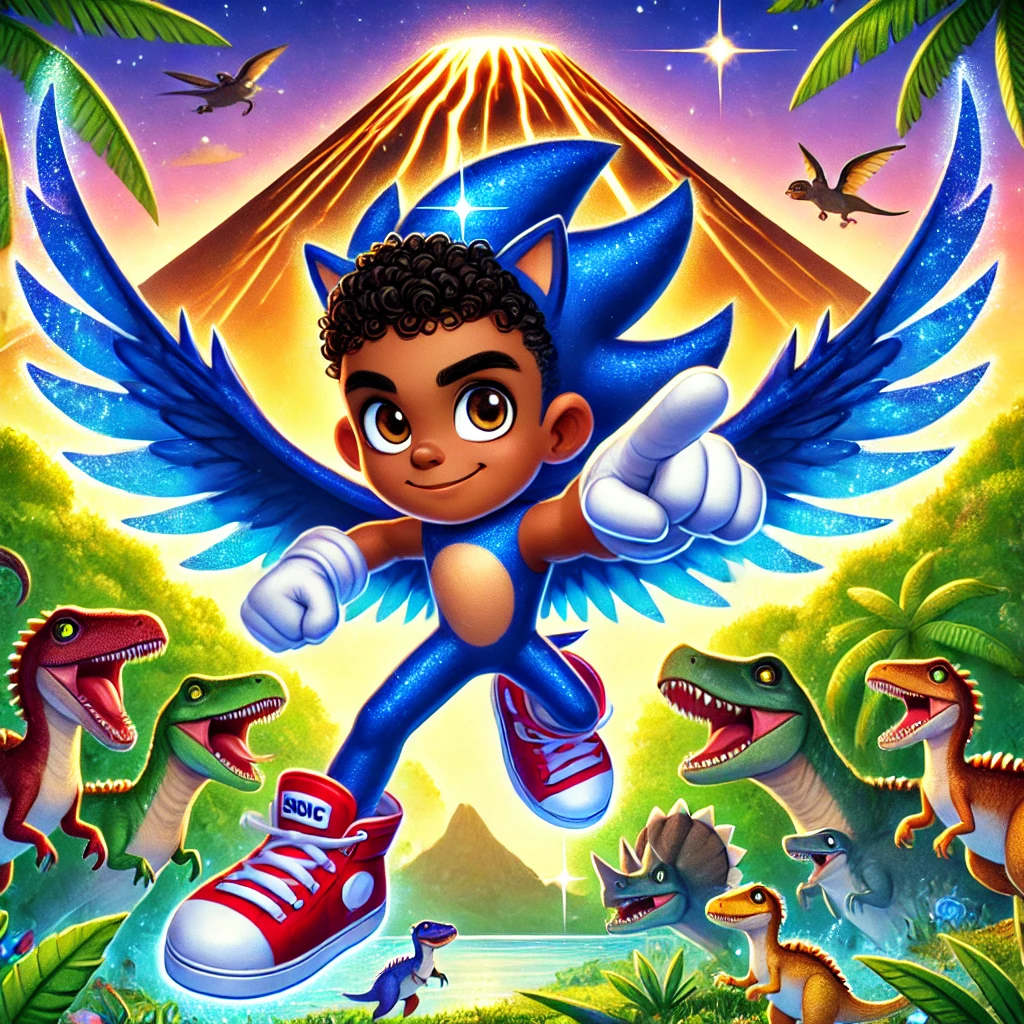 MJ the Blue Sonic Pterodactyl
