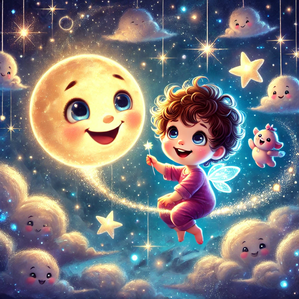 The Adventure of Max and the Friendly Moon