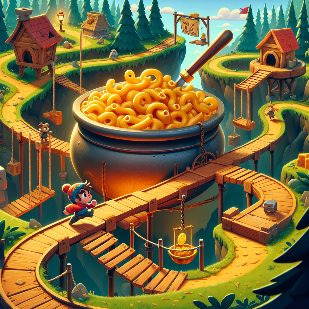Avey and the Mac n Cheese Treasure Hunt
