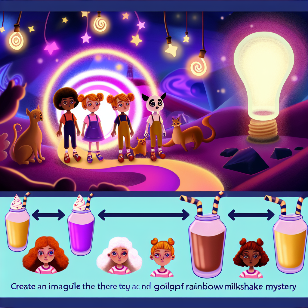 LaLa and the Rainbow Milkshake Mystery