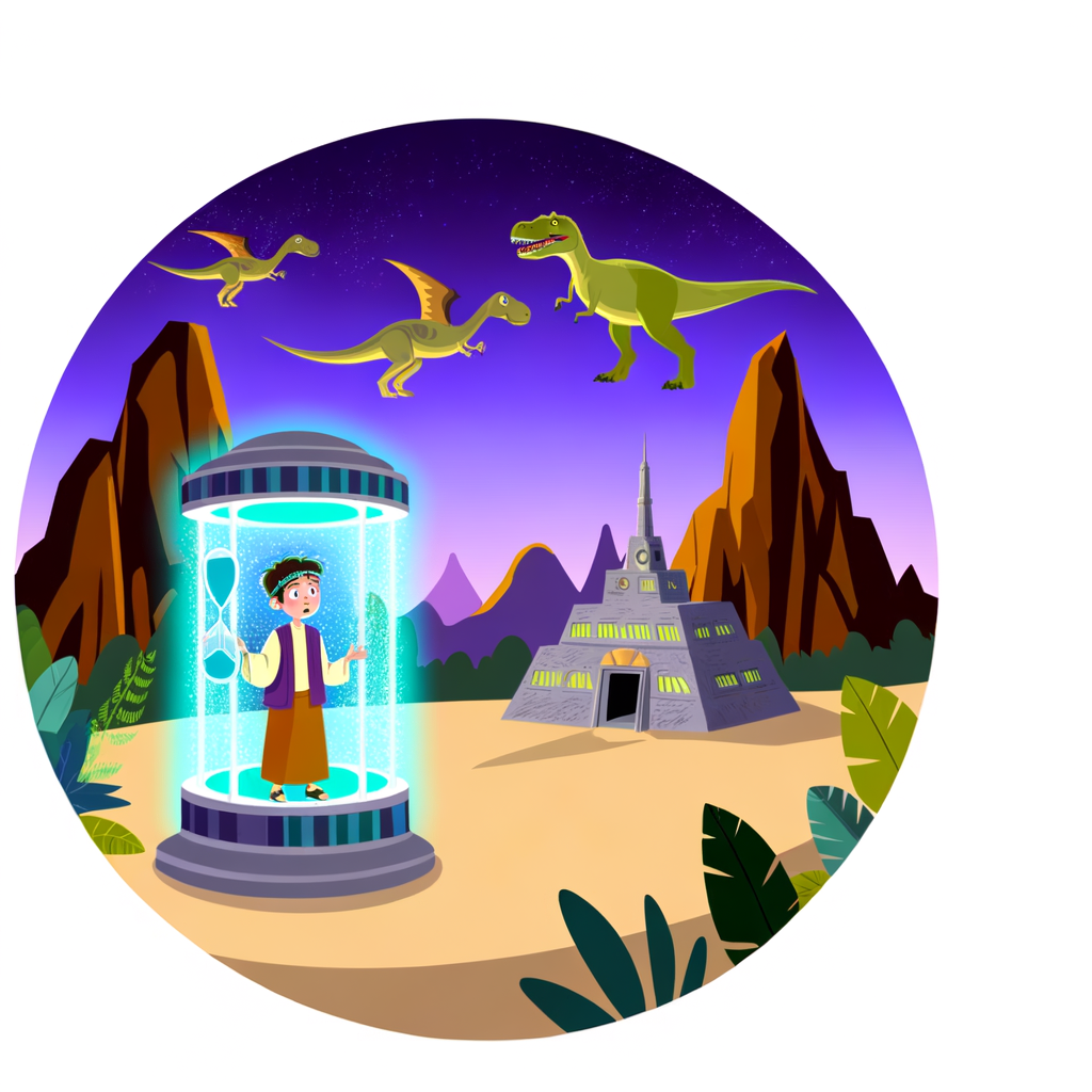 MJ and the Dino-Time Machine