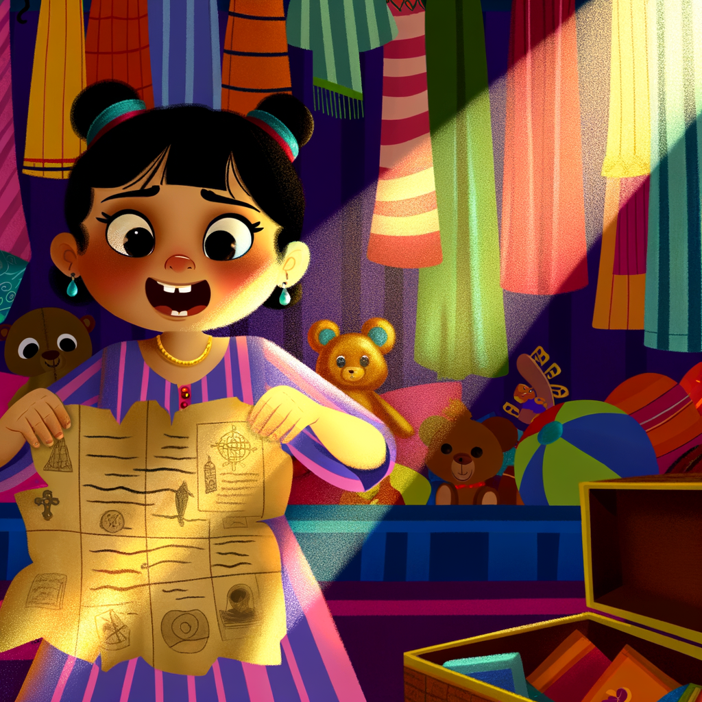 The Treasure Map in Kiki’s Closet