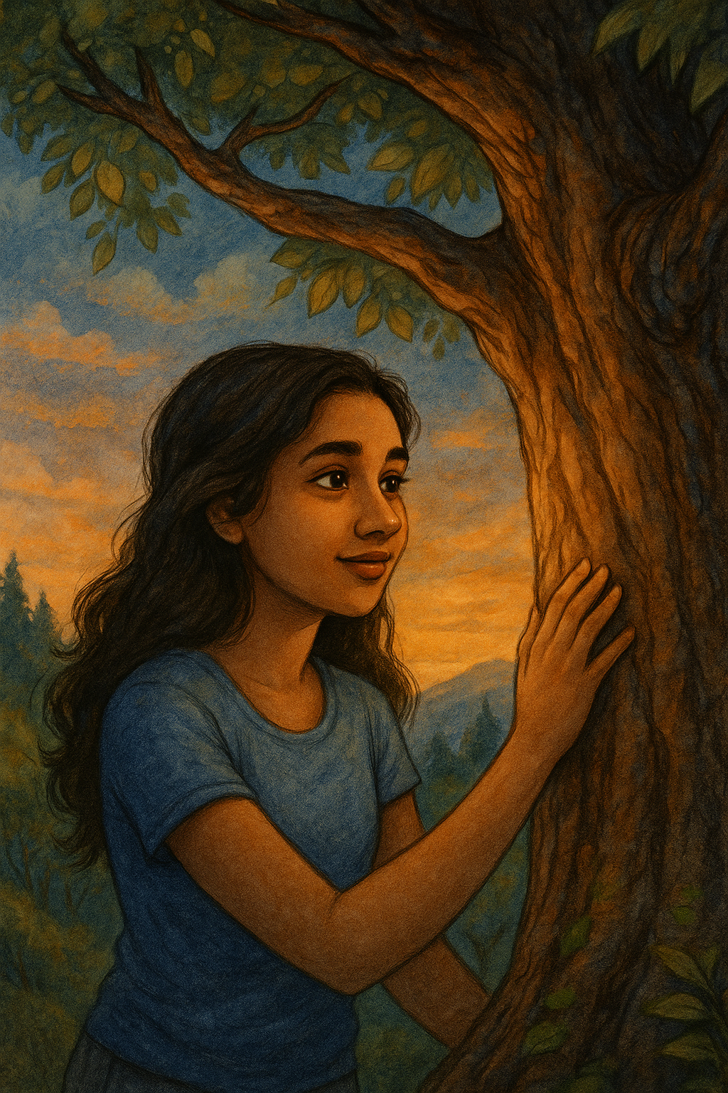 Saj and the Echo Tree