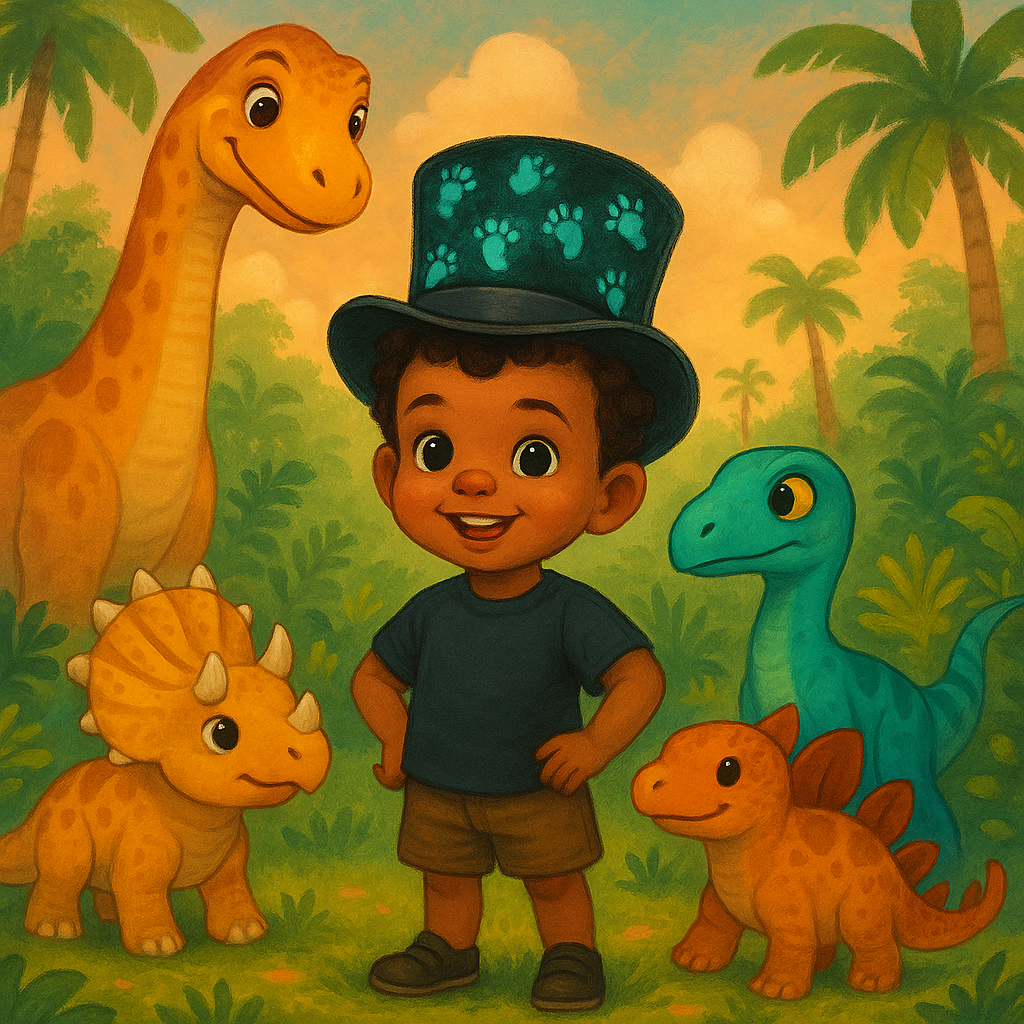 MJ and the Dinosaur Time Hat