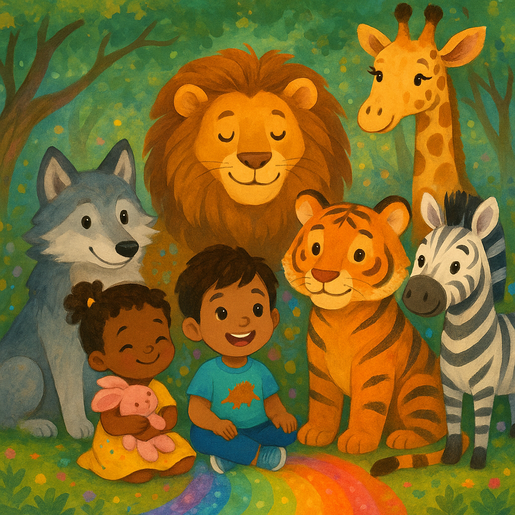 MJ, LaLa, and the Rainbow Tracks